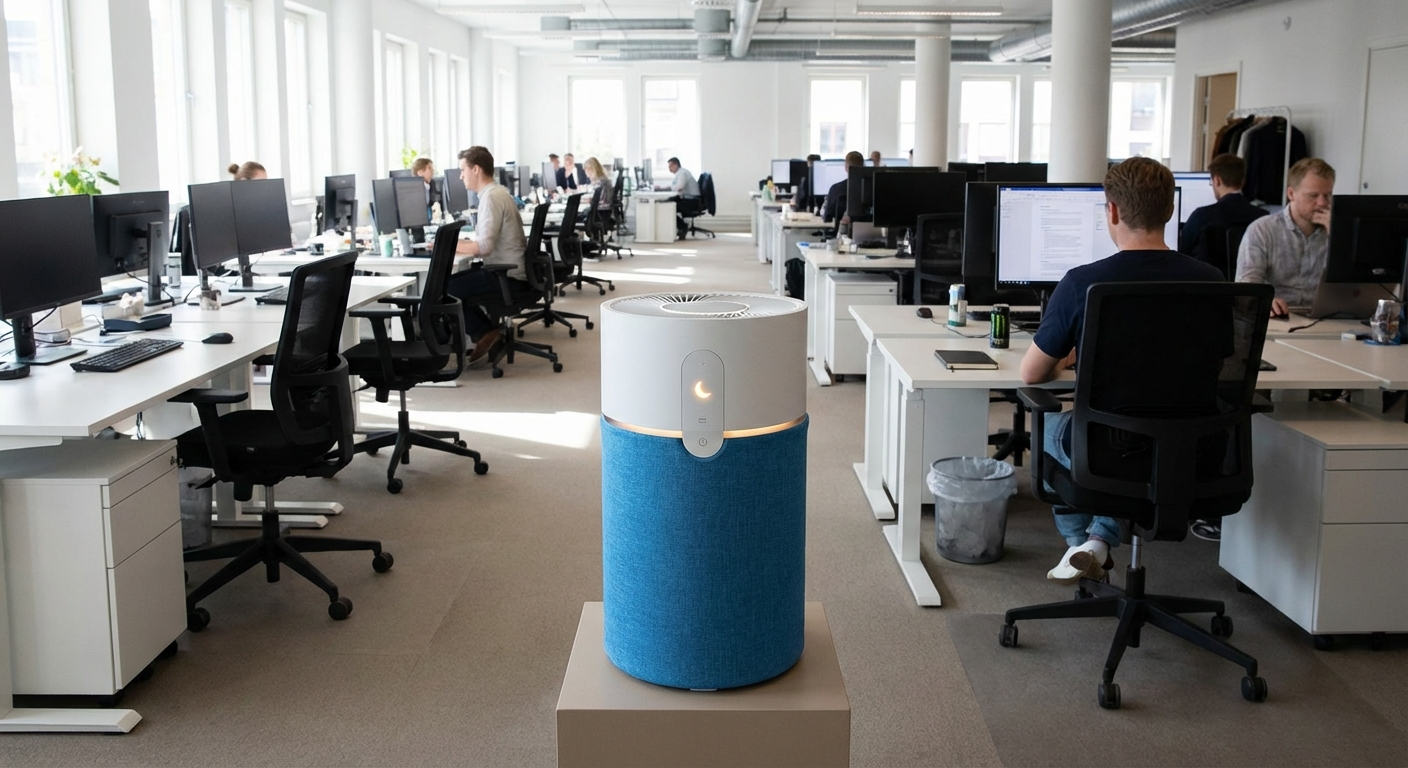 Blueair Blue Pure 211+ in large open office environment