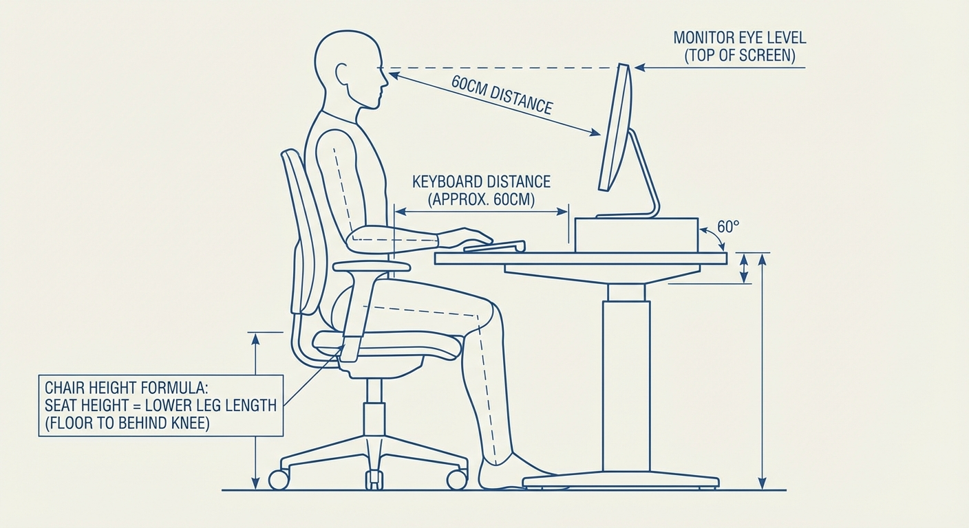 These measurements apply to 95% of adults — use them as your baseline then fine-tune