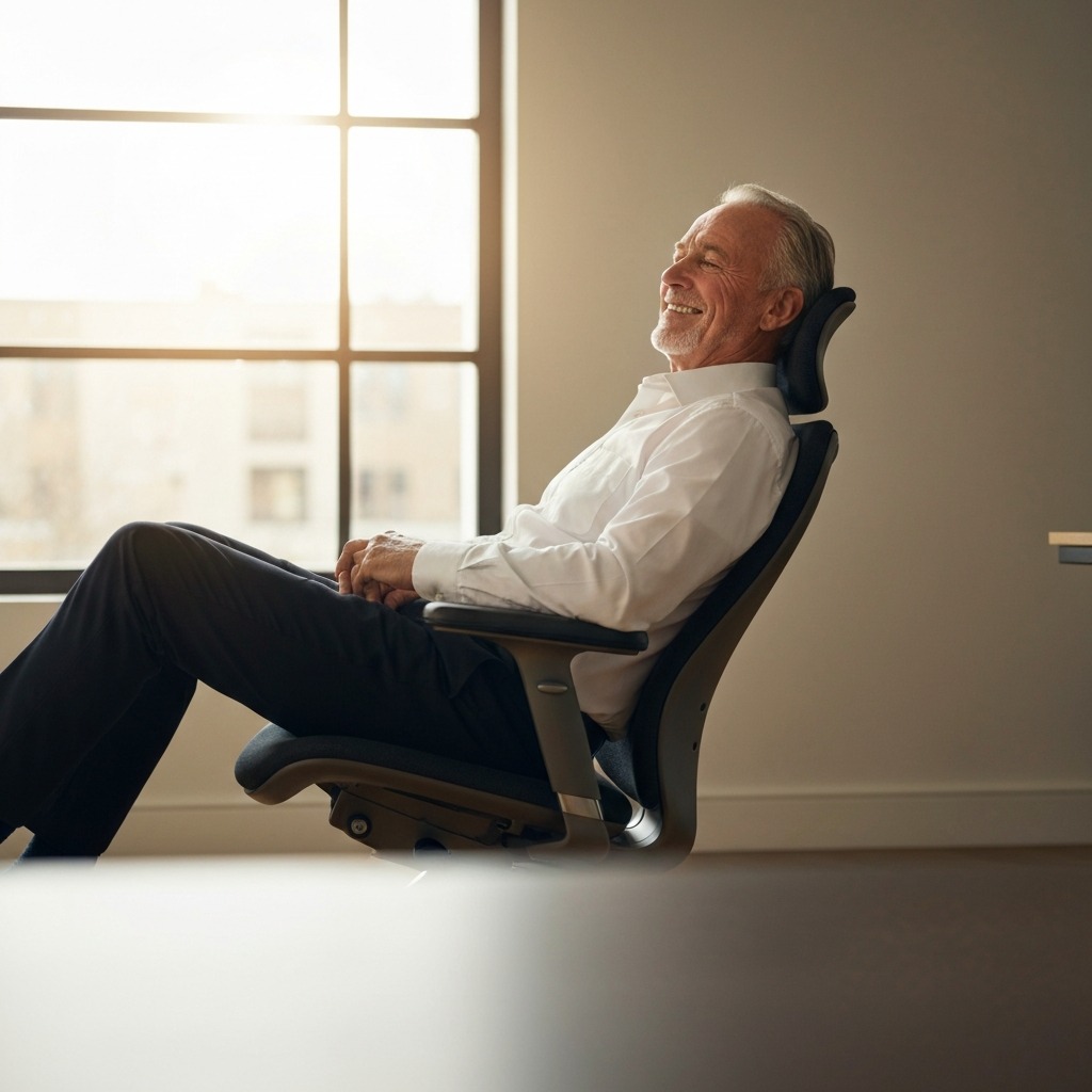 Haworth Fern office chair with integrated lumbar support